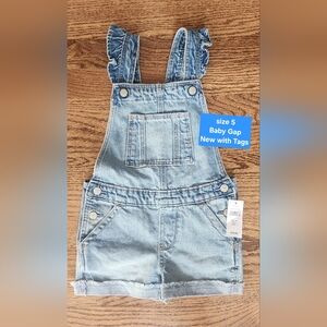 Baby Gap Light Blue Denim Overalls
